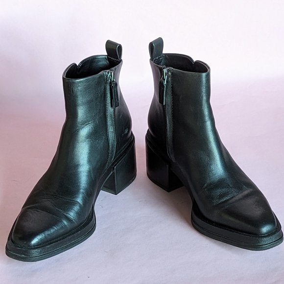 Franco Sarto Dalden Block Heel Ankle Bootie - Picture 2 of 14